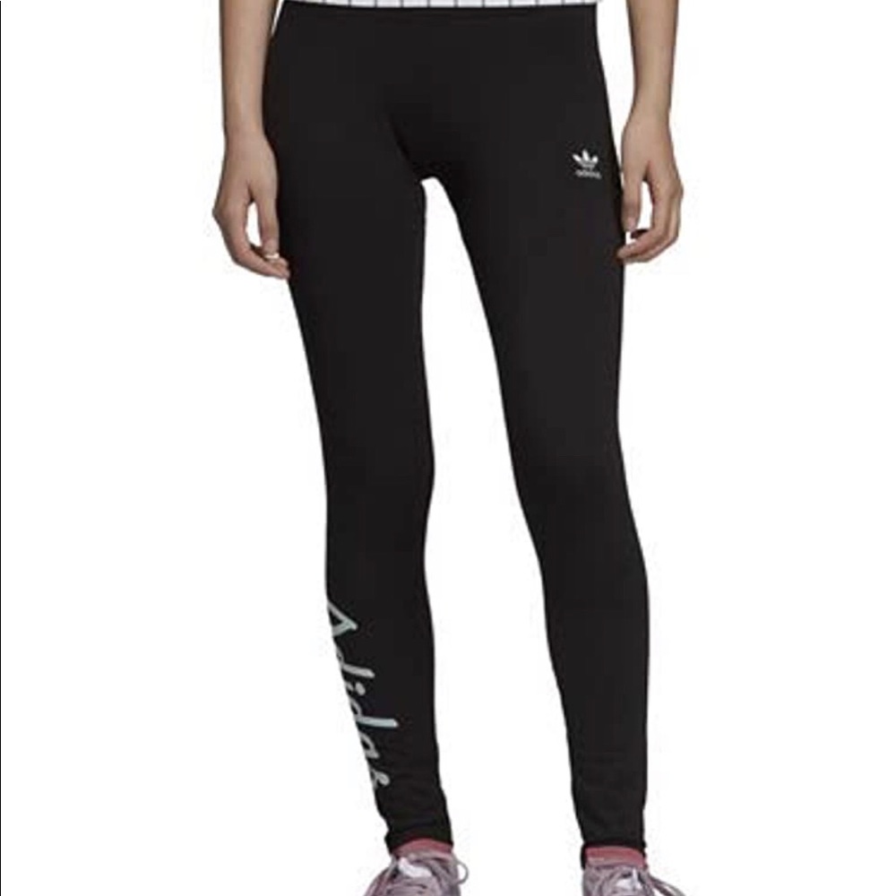 NWT Adidas Womens Training Yoga Tights Black Sz S